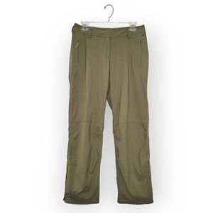 J. Jill Outdoor Hiking Active Lightweight Stretch Pants Green 6